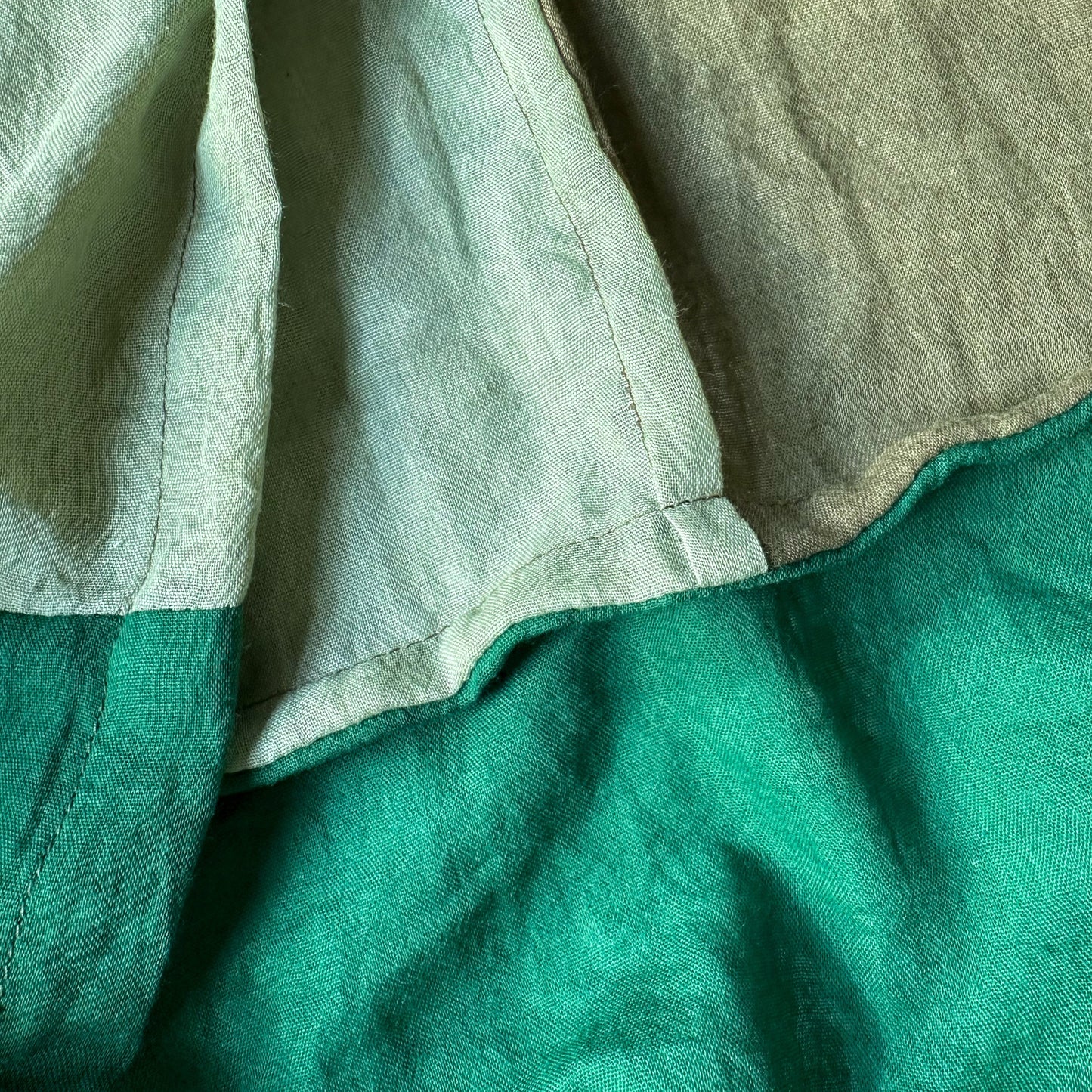 Modern Window Curtains - GREEN MEADOW 1