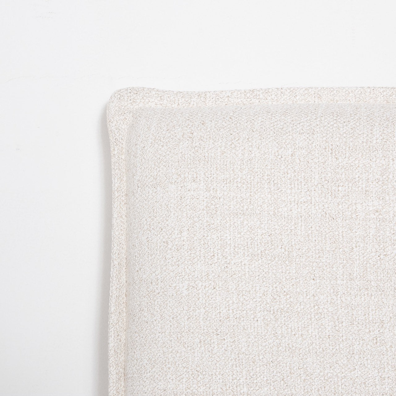 Watkins Platform Tall Headboard Upholstered Storage Bed - Cream