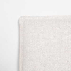 Watkins Platform Tall Headboard Upholstered Storage Bed - Cream