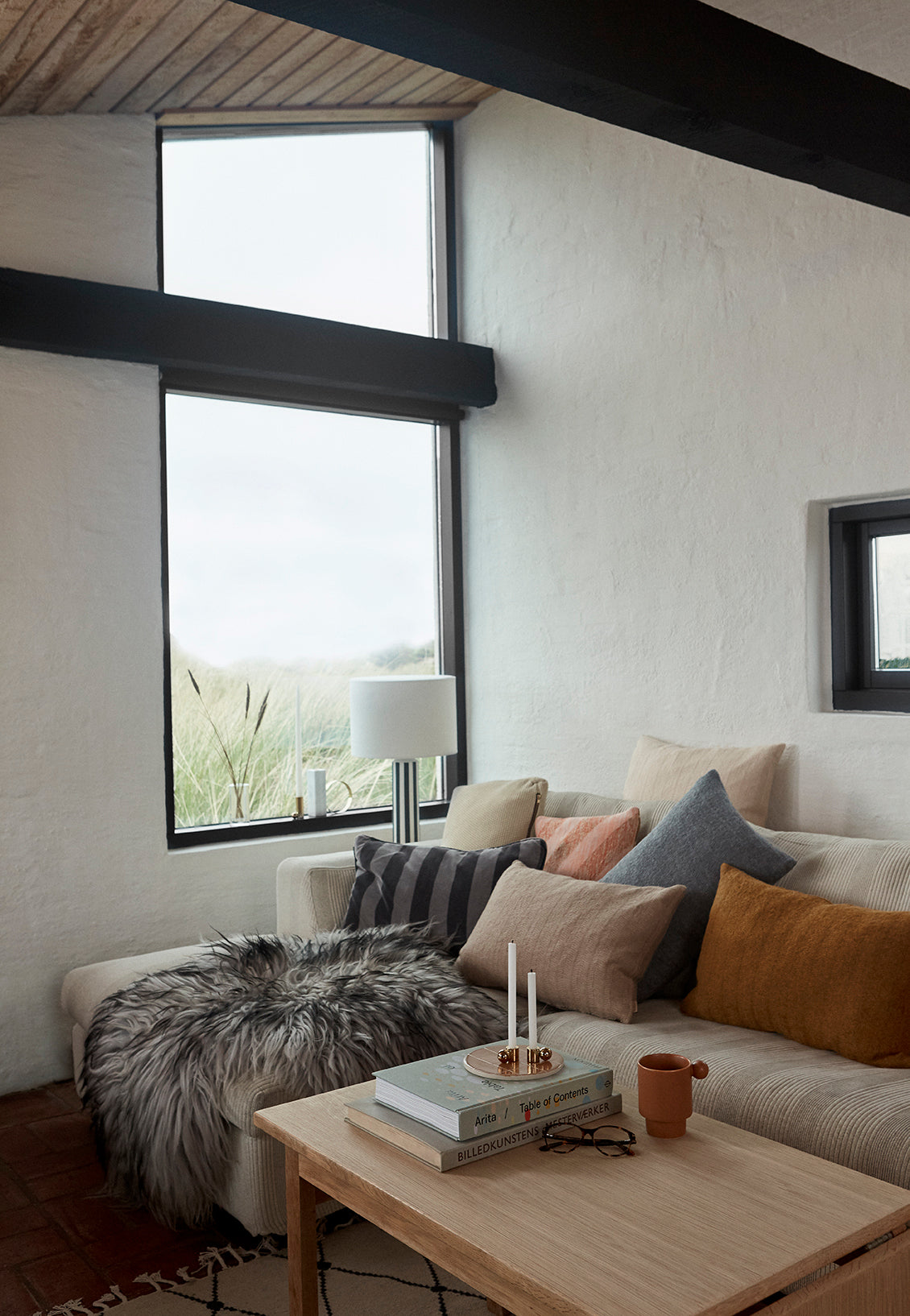 Kata Cushion - Nude Melange