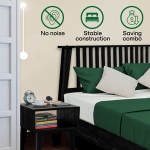 Kaylin Solid Wood Bed Frame