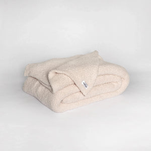Primrose Pink Solid Double Layered Print Extended Throw