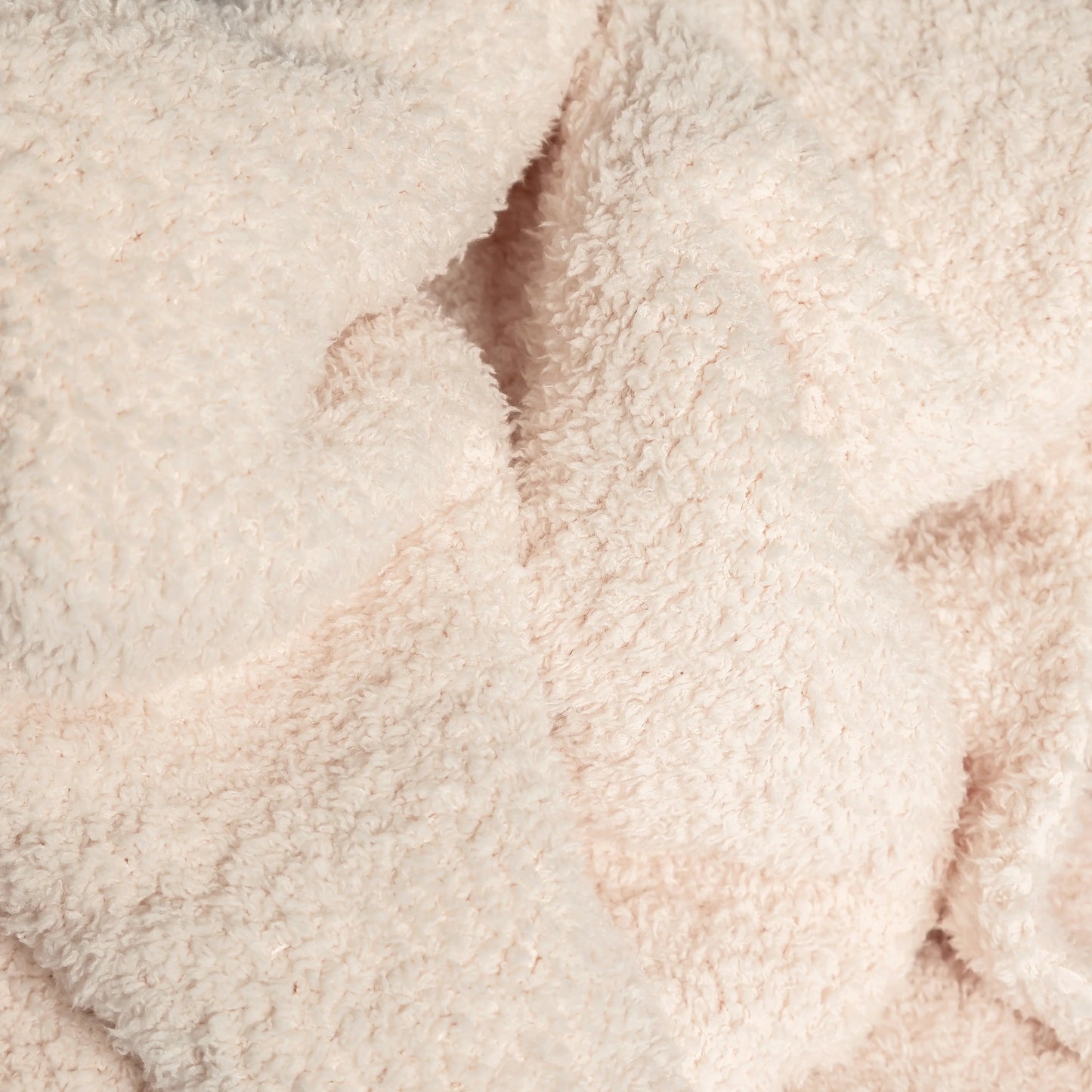 Primrose Pink Solid Double Layered Print Extended Throw