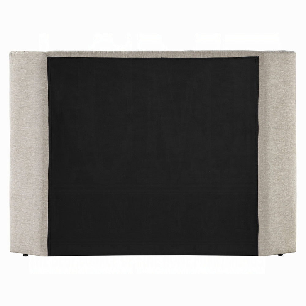 Loren Upholstered Bed - Beige