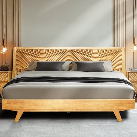 Harmony Solid Wood Platform Bed Frame
