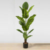 Moka Artificial Spathiphyllum Leaf Potted Plant (Multiple Sizes)