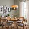 Nicol Scandinavian Drum Pendant Light for Dining Room & Bedroom