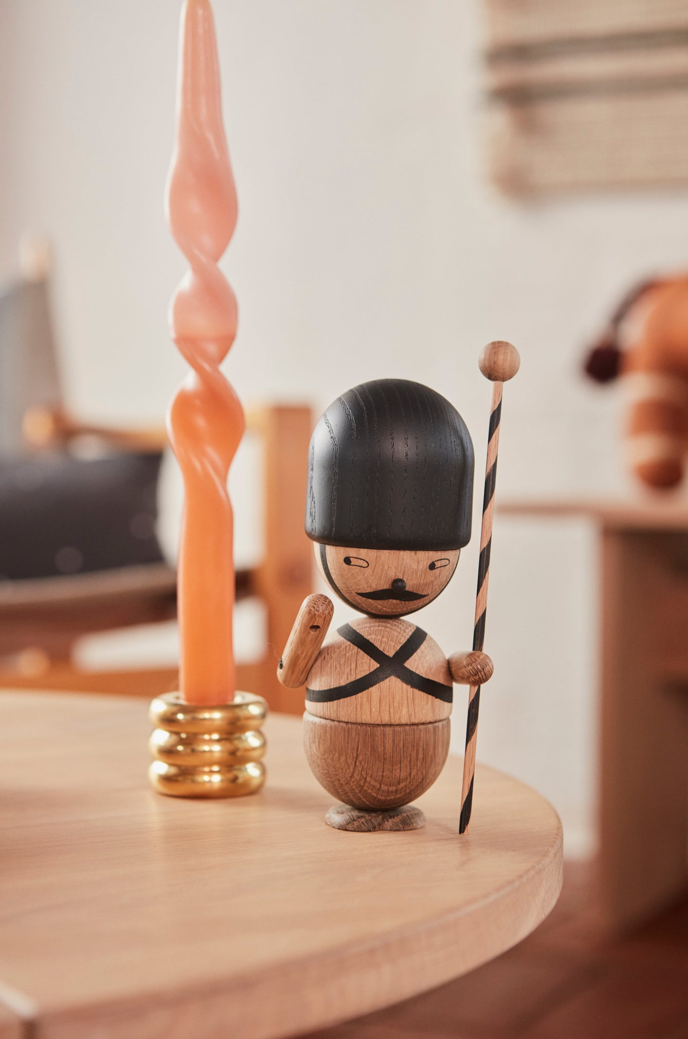 Savi Solid Brass Candleholder