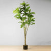 Piña Artificial Fiddle Leaf Potted Plant 5'