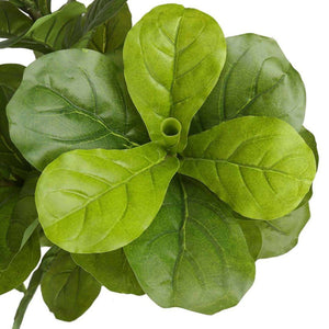Piña Artificial Fiddle Leaf Potted Plant 5'