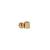 Palloa Candleholder - Low - Brass