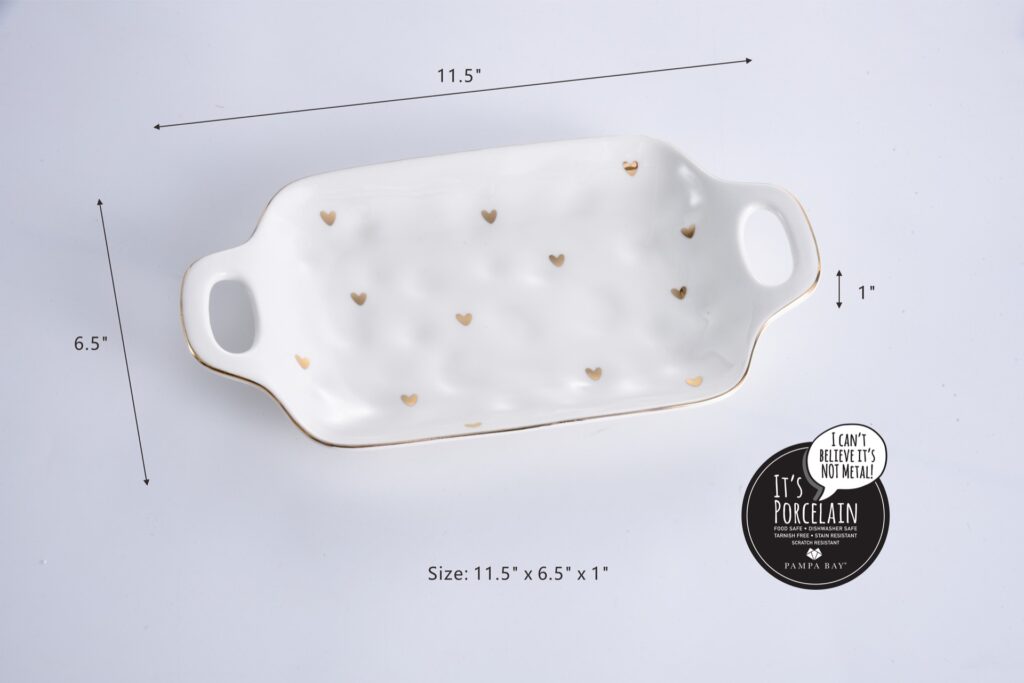 Pampa Bay - Heart to Heart Tray with Handles