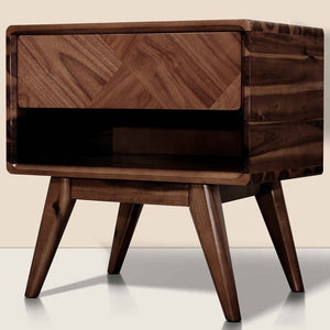 Laden Solid Wood Nightstand