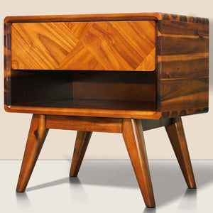 Laden Solid Wood Nightstand