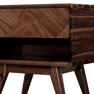 Laden Solid Wood Nightstand