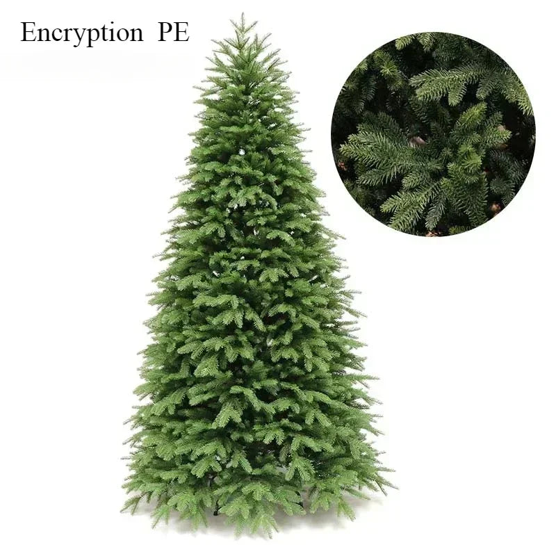 Christmas Tree with Reinforced Metal Frame ( Pure PE )-2