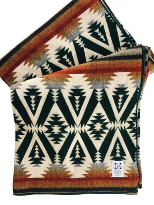 Quichua Blanket - Evergreen Autumn (Copy)
