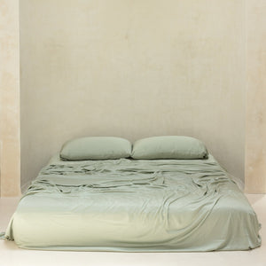 Organic Bamboo Sateen Bed Sheet Set