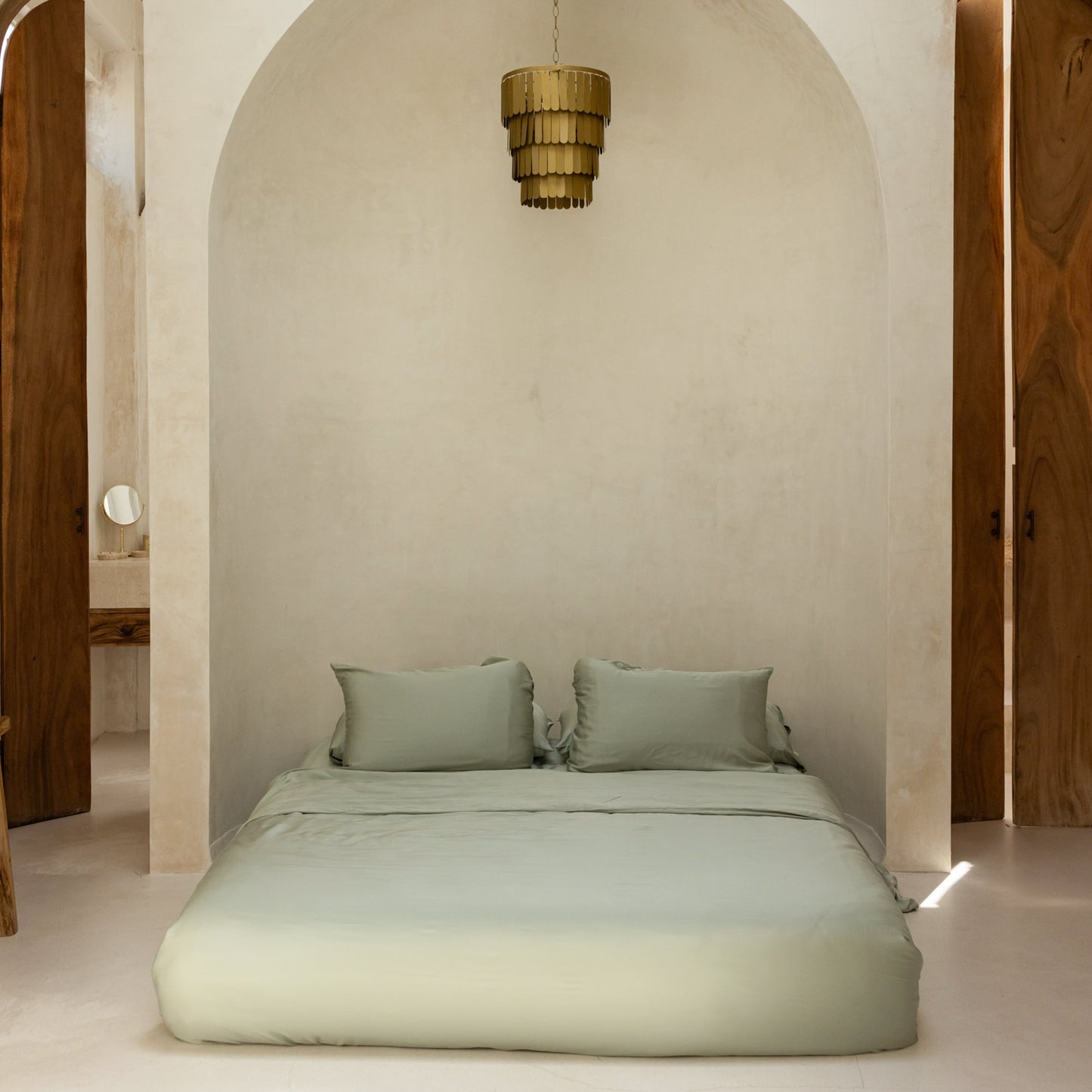 Organic Bamboo Sateen Duvet Cover Set