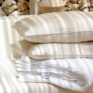 Organic Bamboo Sateen Pillowcase Set