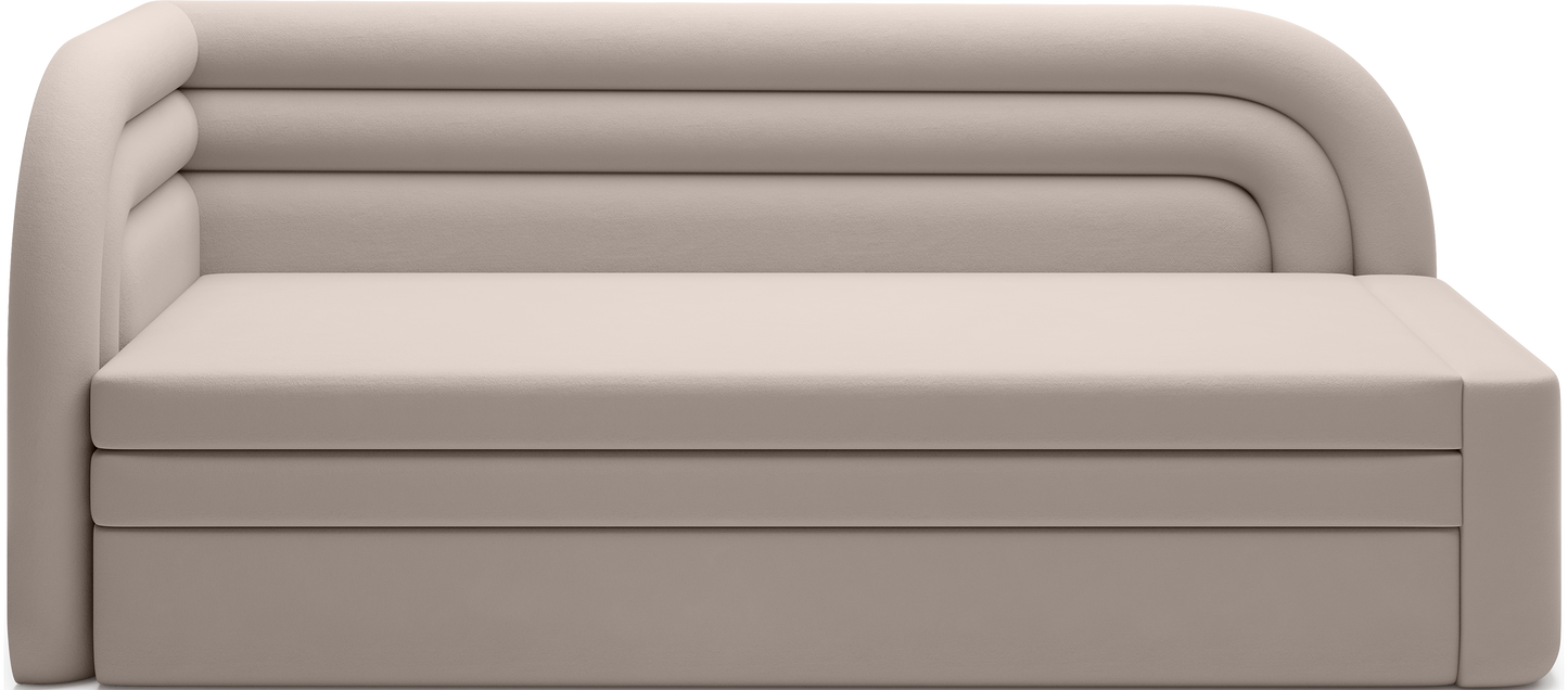 Fabillo Storage Sleeper Sofa - Beige