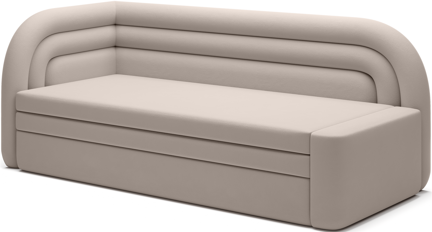 Fabillo Storage Sleeper Sofa - Beige