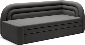 Fabillo Storage Sleeper Sofa - Dark Grey