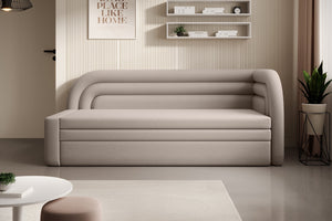 Fabillo Storage Sleeper Sofa - Beige