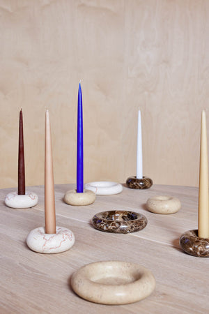 Savi Marble Candleholder - Large
