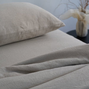 Sömn Linen Fitted Sheet