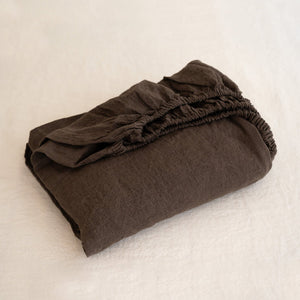 Sömn Linen Fitted Sheet