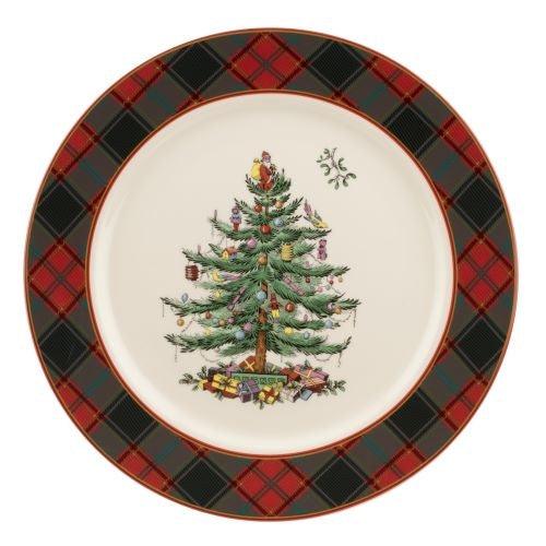 Spode Christmas Tree | Tartan Buffet Plate