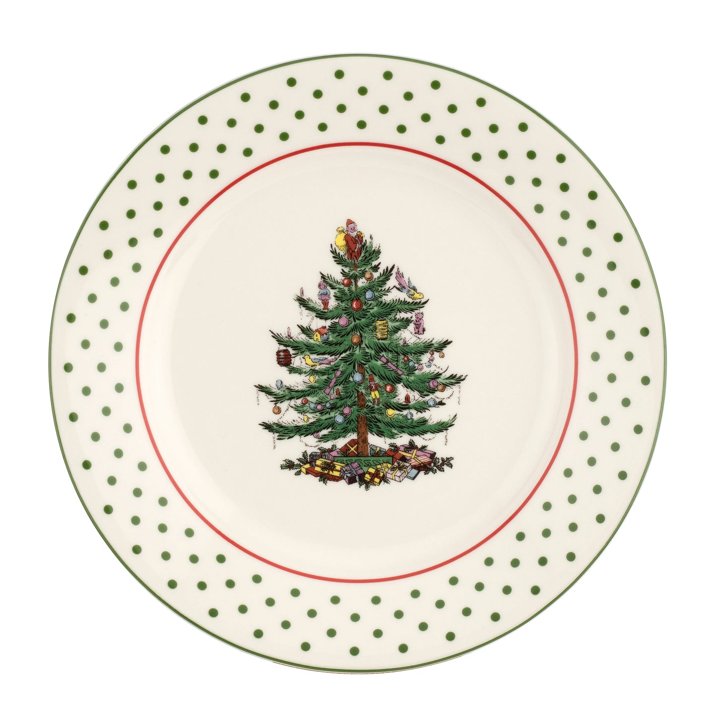 Spode - Polka Dot Dessert Plates | Set of 4