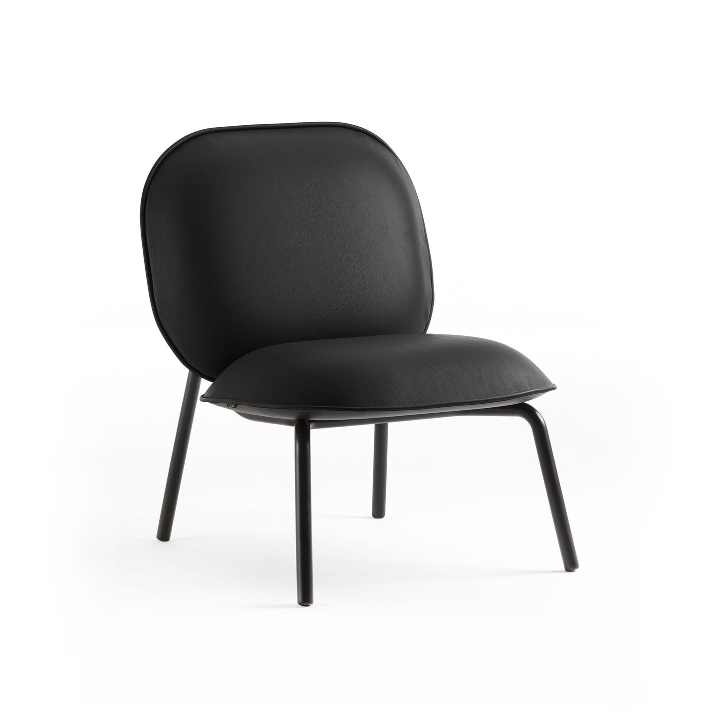 Tasca Lounge Chair & Ottoman | Eco Leather Fabric | Indoor Use