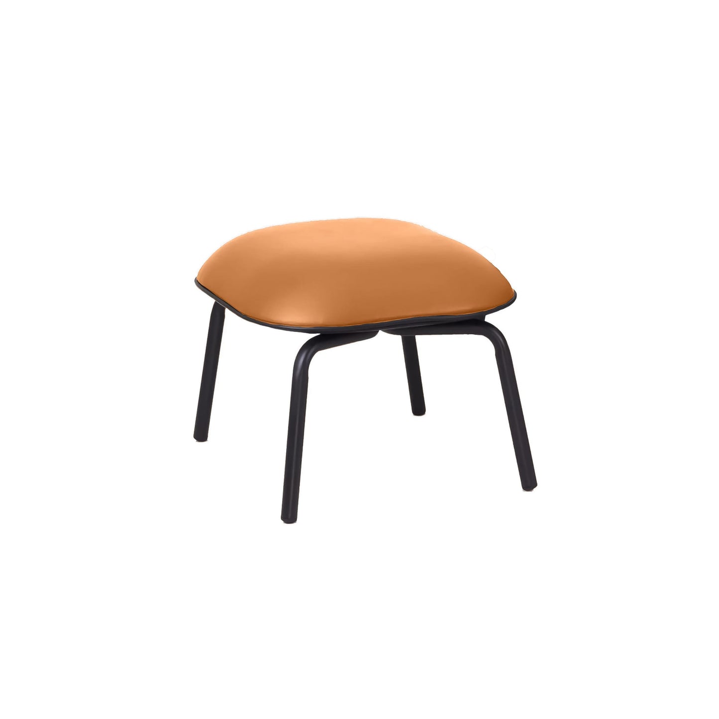 Tasca Lounge Chair & Ottoman | Eco Leather Fabric | Indoor Use