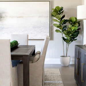 Alva Artificial Fiddle Leaf Potted Plant (Multiple Sizes)