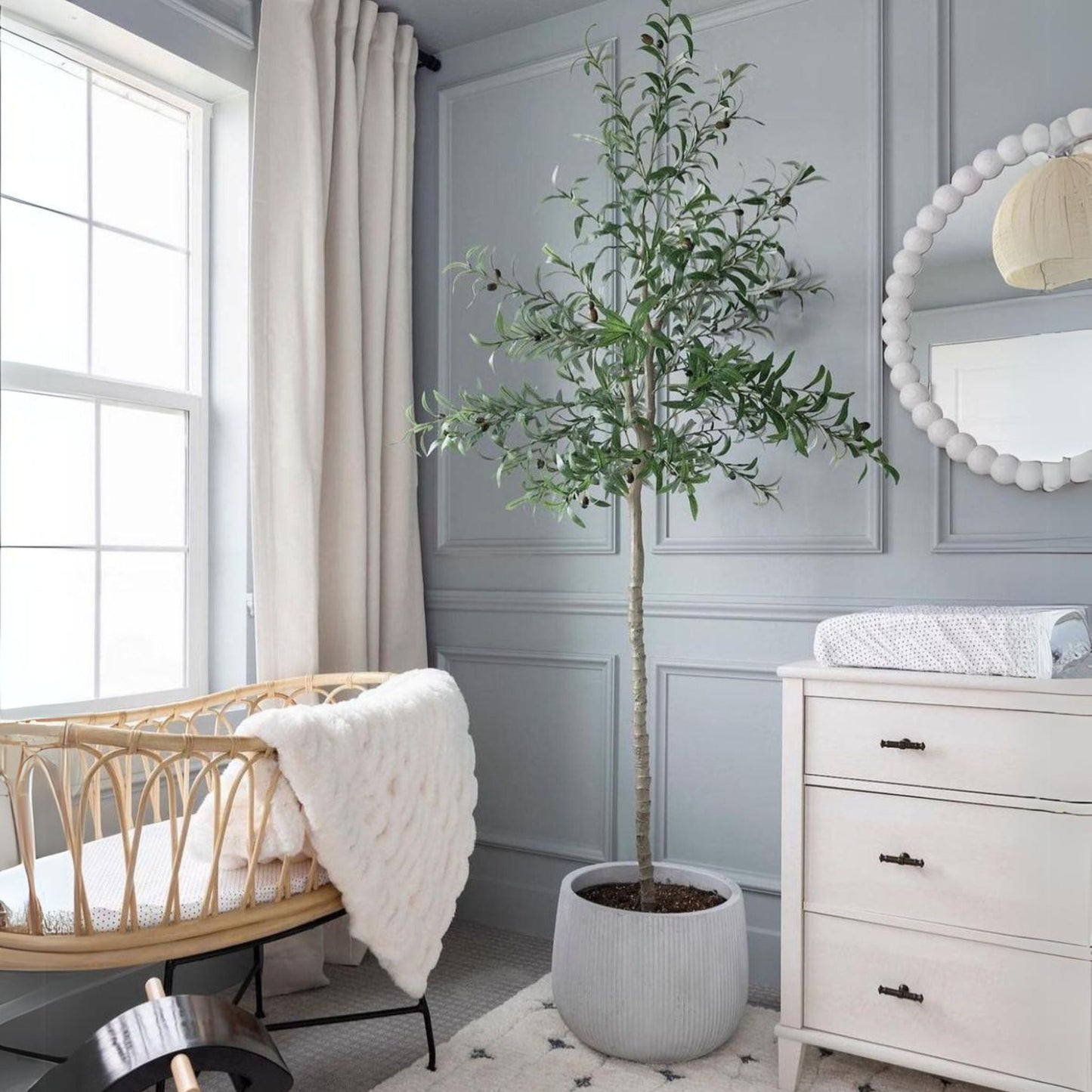 Oli Artificial Olive Tree Potted Plant (Multiple Sizes)