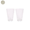 Yuka Groove Glass - Pack of 2