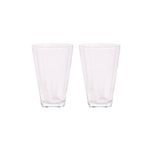 Yuka Groove Glass - Pack of 2