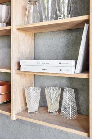 Yuka Swirl Glass - Pack of 2