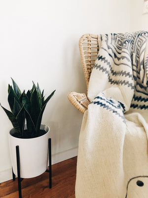 Achuar Blanket | Ash Grey - Roome Collective