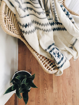 Achuar Blanket | Ash Grey - Roome Collective
