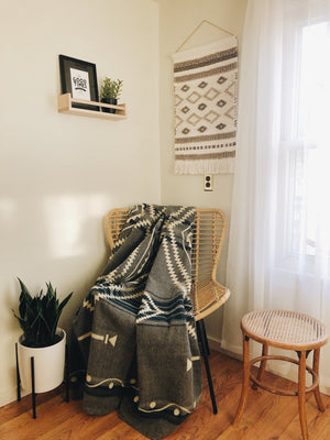 Achuar Blanket | Ash Grey - Roome Collective