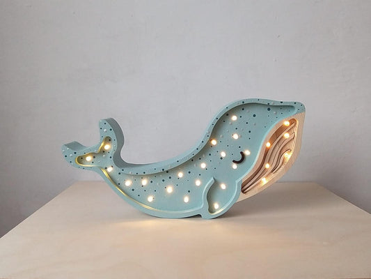 Little Lights-Handmade Whale Lamp