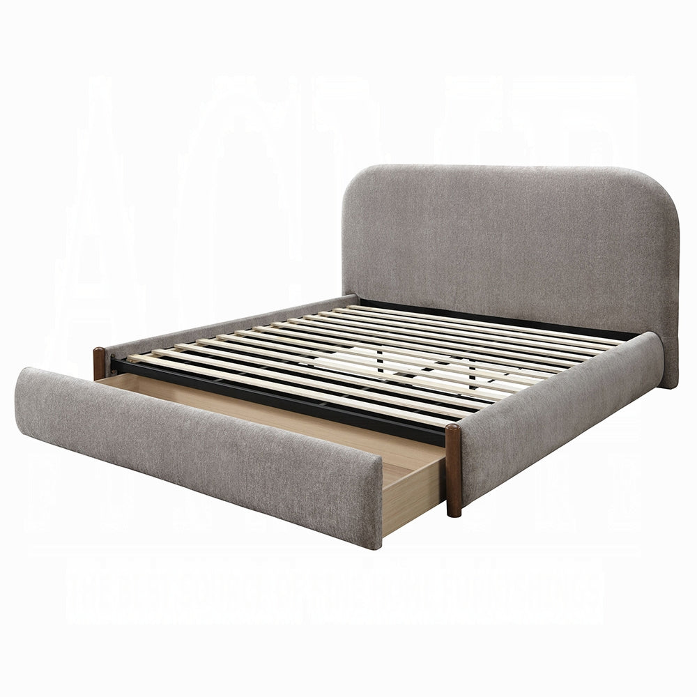 Orane Queen Storage Bed - Grey