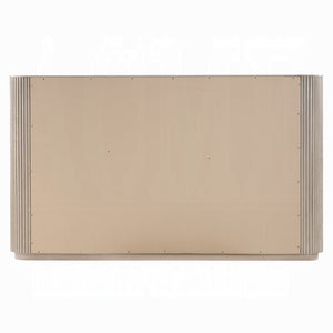 Chianti Luxury Chanel Detail Bed - Light Oak
