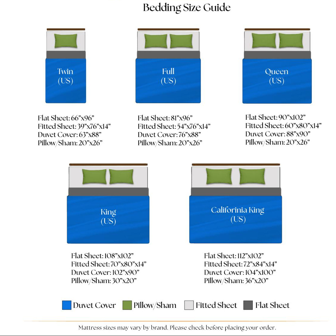 Embroidered Edge Sage Green 100% Pure Linen | Linen Cotton Mix | 3 Piece Duvet Cover Set | 4 Piece Sheet Set | Handmade | Pre-washed | Soft-4