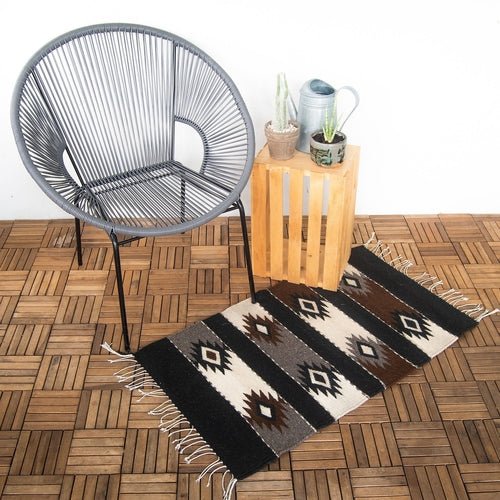 Belegui Diamonds Mexican Wool Rug - Roome Collective