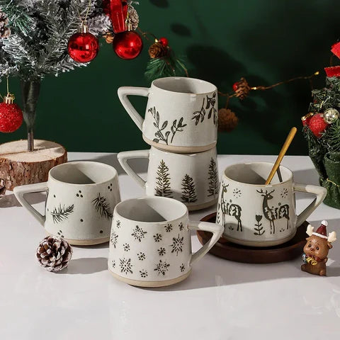 Ceramic Nature Mugs
