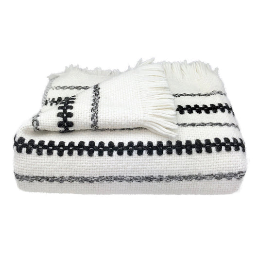 Chunky Snow Cuzco Alpaca Throw-0